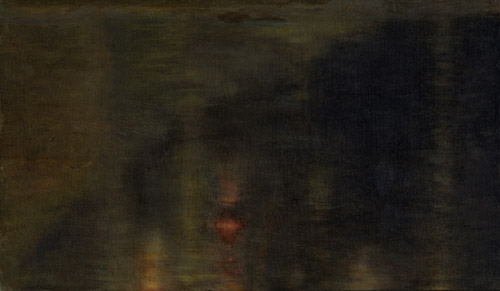 Rio T&acirc;mega  nr.VII, 33 x 19 cm, Oel auf Holz, 2012